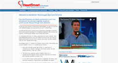 Desktop Screenshot of heartsmarteyecare.com