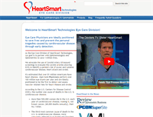 Tablet Screenshot of heartsmarteyecare.com